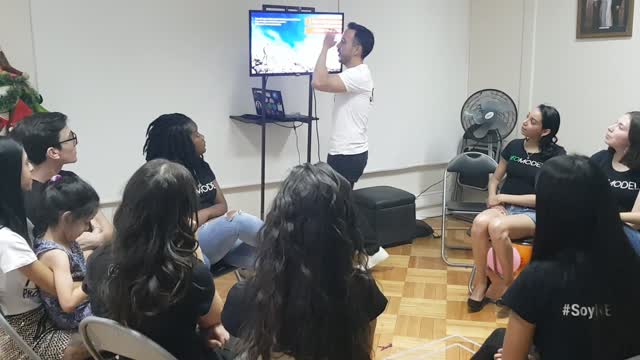 Personal projection · lead the room
